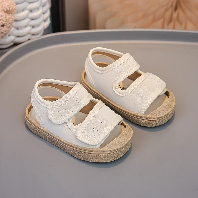 Baby Walking Shoes Toes Capped Soft Sole 2025 Summer New Boys Girls Casual Shoes Non-slip Retro Kids Beach Shoes Comfortable
Baby Walking Shoes Toes Capped Soft Sole 2025 Summer New Boys Girls Casual Shoes Non-slip Retro Kids Beach Shoes Comfortable