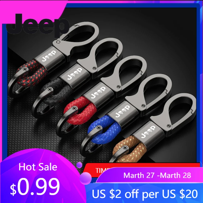 For Jeep Metal Car Keychain Leather Rope Key Rings Keyring For Jeep Renegade Compass Wrangler Patriot Grand Cherokee Rubicon
For Jeep Metal Car Keychain Leather Rope Key Rings Keyring For Jeep Renegade Compass Wrangler Patriot Grand Cherokee Rubicon