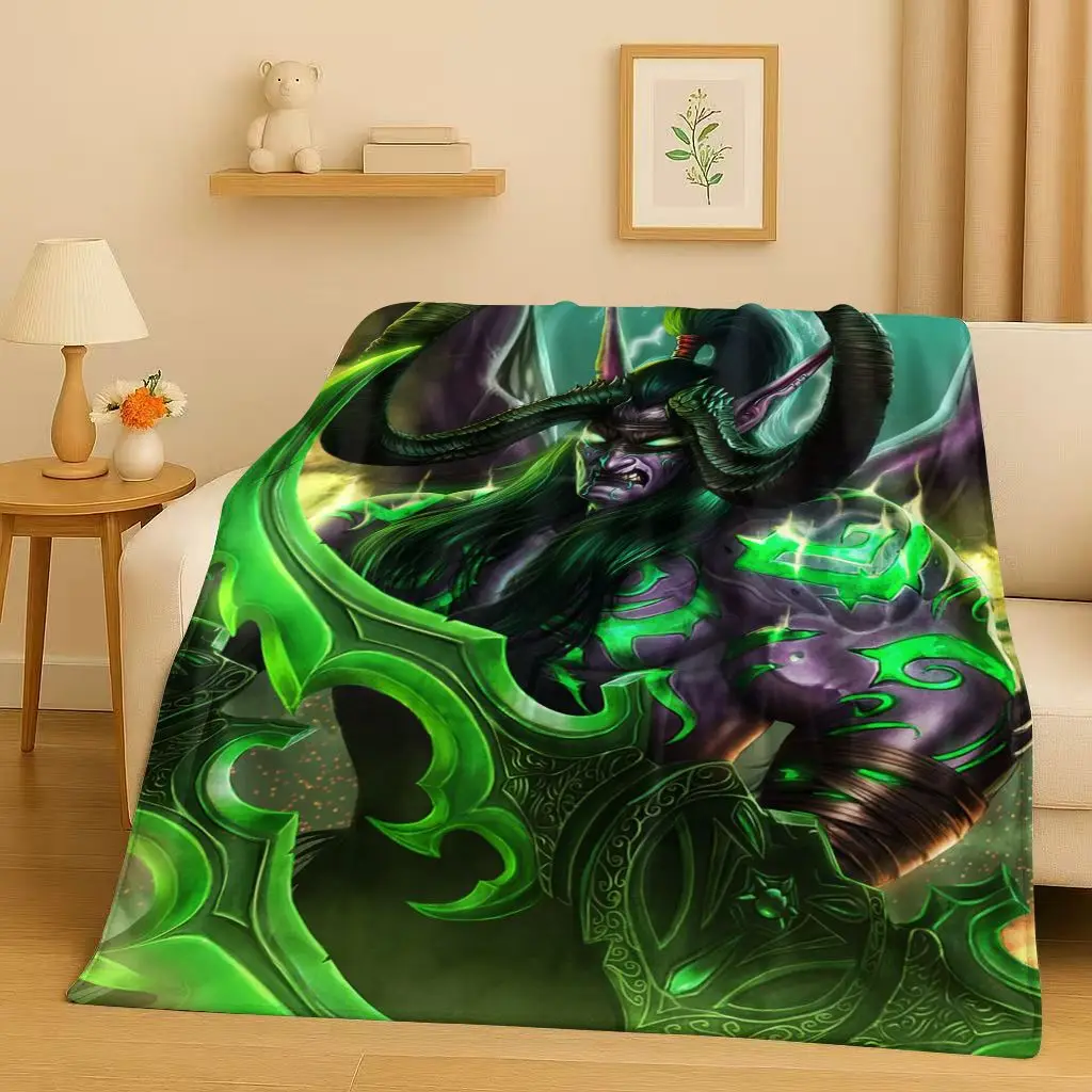 3D WOW World of Warcraft Game Demon Hunter Arthas Cartoon Flannel Blanket,Ultra Soft Plush Throw for Home Bedroom Bed Sofa Cover
3D WOW World of Warcraft Game Demon Hunter Arthas Cartoon Flannel Blanket,Ultra Soft Plush Throw for Home Bedroom Bed Sofa Cover