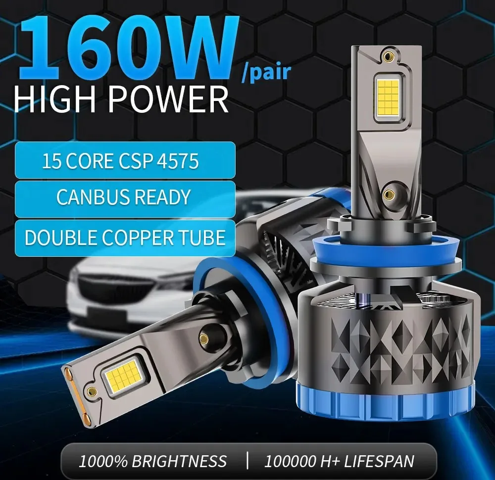 240W Dual Copper Tube LED Headlight Bulbs H11 H7 H4 Hi/Low Beam Super Bright Auto Lamp Truck Car Retrofit Headlamp 12V 24V
240W Dual Copper Tube LED Headlight Bulbs H11 H7 H4 Hi/Low Beam Super Bright Auto Lamp Truck Car Retrofit Headlamp 12V 24V
