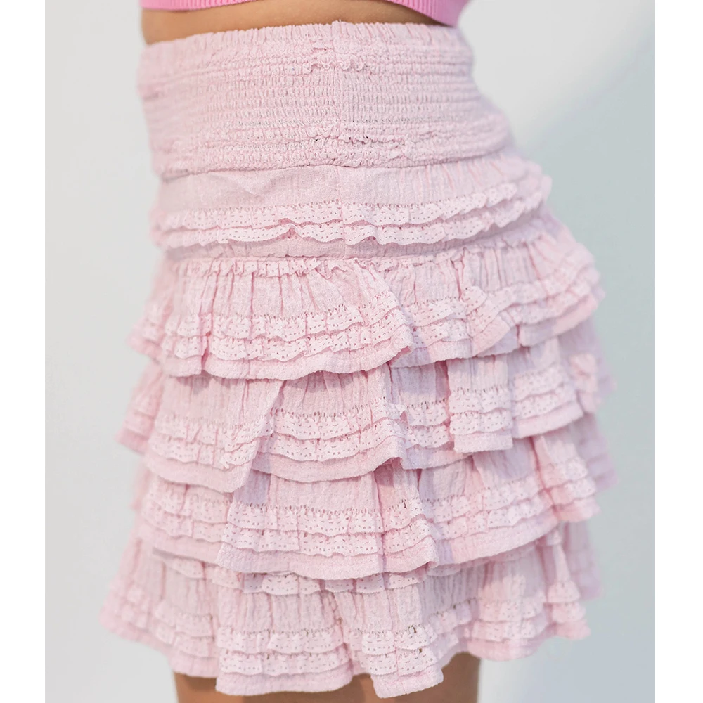 Japanese Kawaii Lolita Mini Skirt Women Coquette Low Waist Ruffles Tiered Skirts Sweet Girls Summer Harajuku y2k Short Skirts
Japanese Kawaii Lolita Mini Skirt Women Coquette Low Waist Ruffles Tiered Skirts Sweet Girls Summer Harajuku y2k Short Skirts