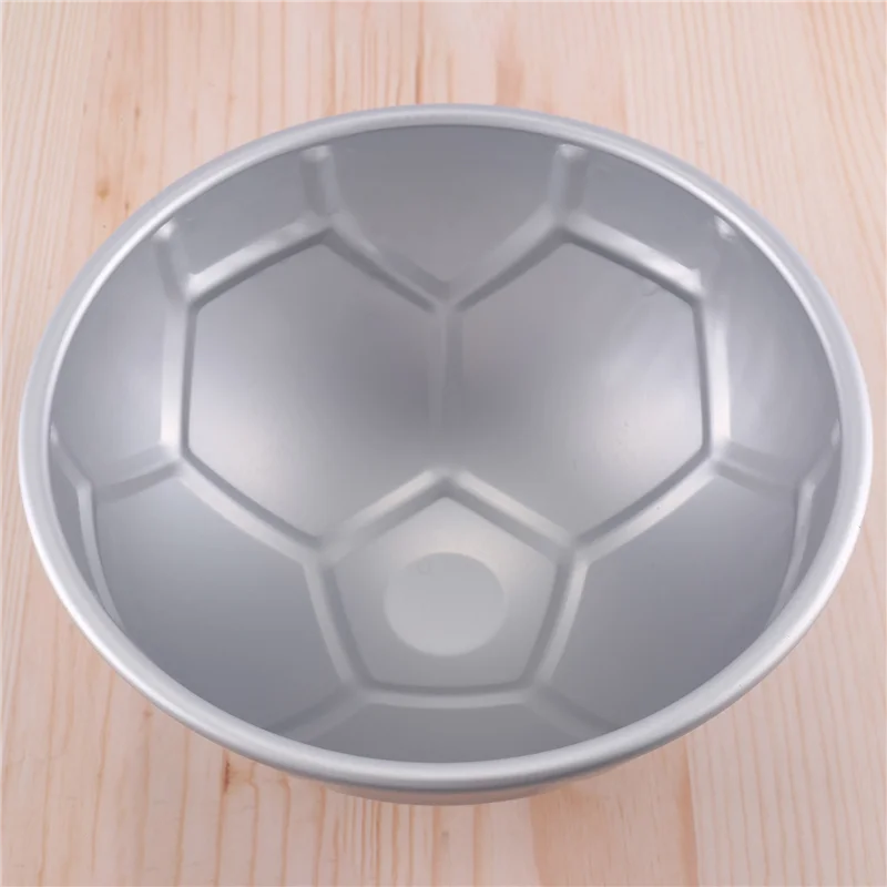 A74U 1 PCS 3D Half Round Ball Shaped Football Cake Mold 8 Inch Thickening Aluminum Alloy Mould Birthday Baking Pan
A74U 1 PCS 3D Half Round Ball Shaped Football Cake Mold 8 Inch Thickening Aluminum Alloy Mould Birthday Baking Pan