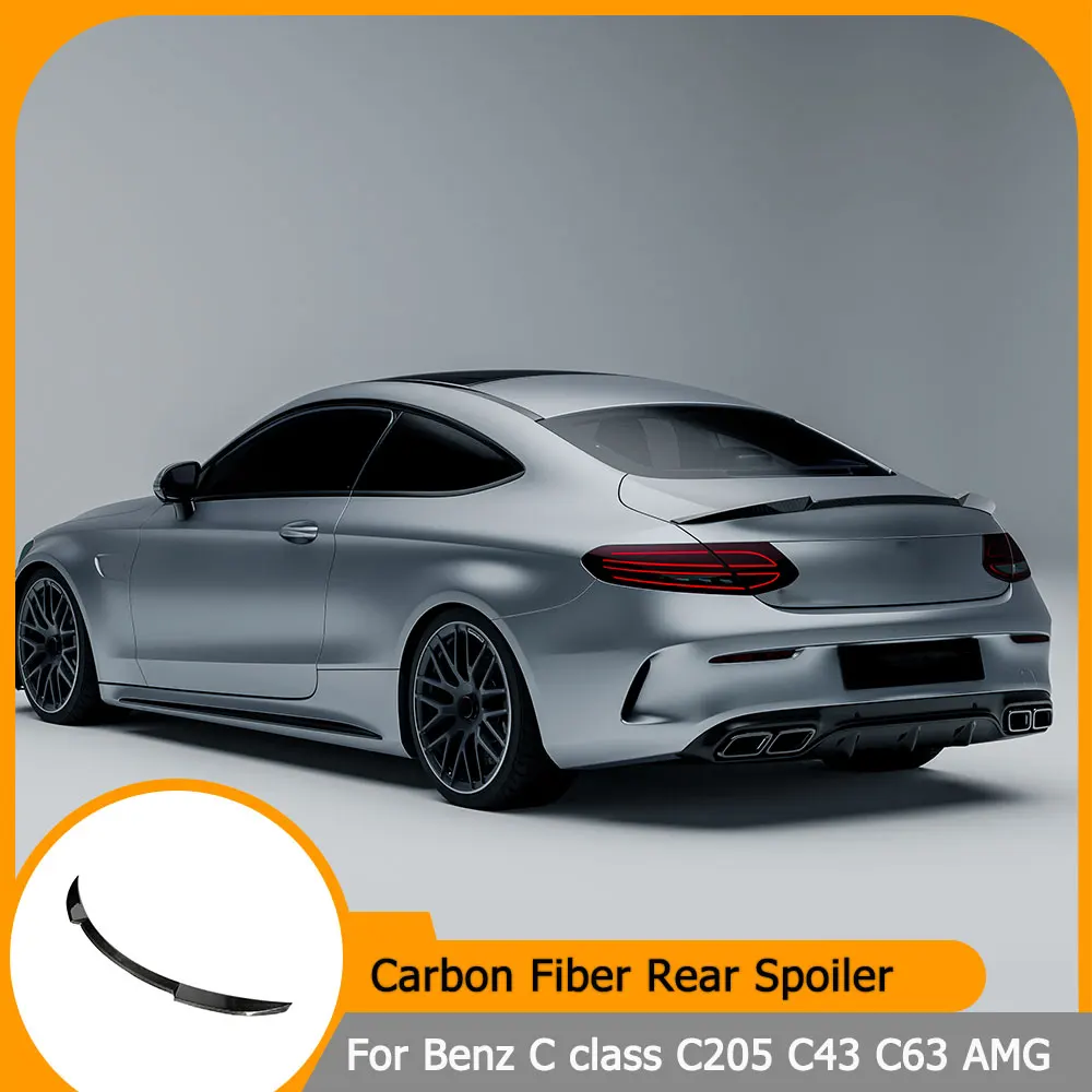 Rear Spoiler For Mercedes-Benz C Class C205 C43 C63 AMG Coupe 2016-2023 Carbon Fiber Rear Trunk Spoiler Boot Lip
Rear Spoiler For Mercedes-Benz C Class C205 C43 C63 AMG Coupe 2016-2023 Carbon Fiber Rear Trunk Spoiler Boot Lip