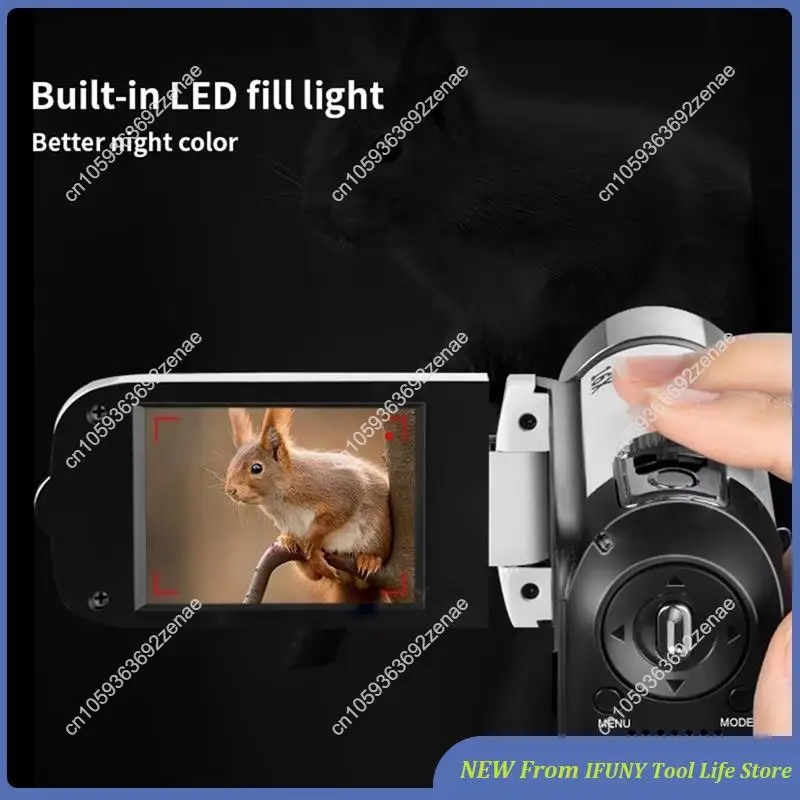 1080P HD 16X Digital Zoom Digital Camera LED Light Digital Camera Digital Camera For Vlog Travel Camera Hiking New
1080P HD 16X Digital Zoom Digital Camera LED Light Digital Camera Digital Camera For Vlog Travel Camera Hiking New