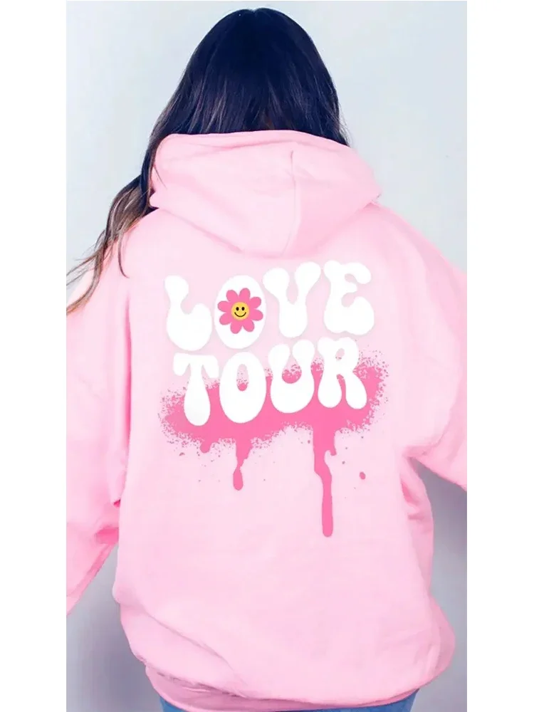 Colored Love Tour Smile Hoodie Women Hoody Sweatshirts Pullovers Quote Unisex Pure Cotton Aesthetic Graphic Top Jumper Hoodies
Colored Love Tour Smile Hoodie Women Hoody Sweatshirts Pullovers Quote Unisex Pure Cotton Aesthetic Graphic Top Jumper Hoodies