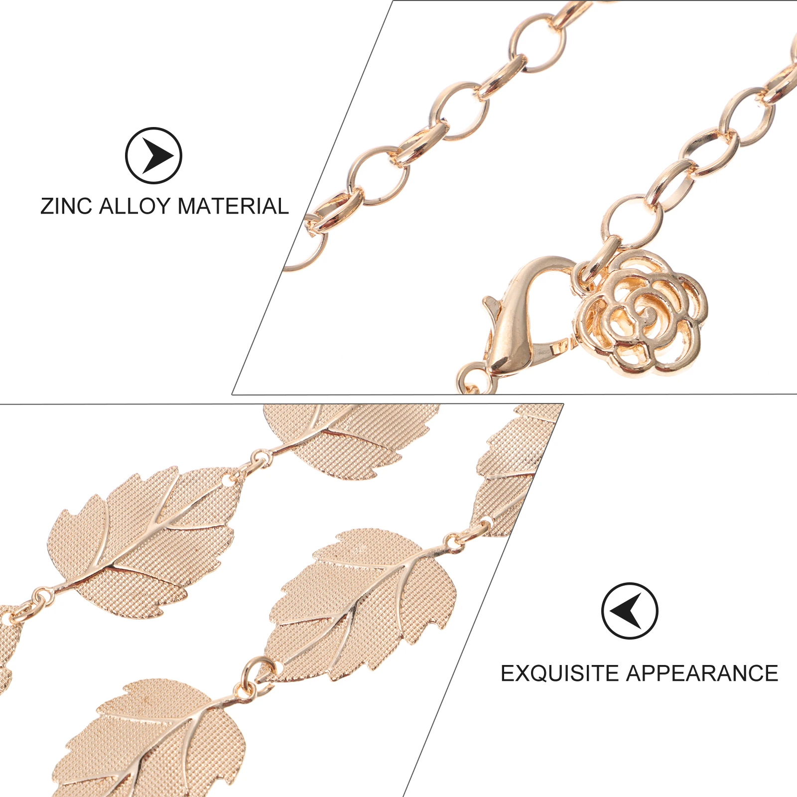 Zinc Alloy Belly Waist Shaped Belly Waist Chain Decor Chain Fashion Body Jewelry for Party Nightclub Christmas
Zinc Alloy Belly Waist Shaped Belly Waist Chain Decor Chain Fashion Body Jewelry for Party Nightclub Christmas
