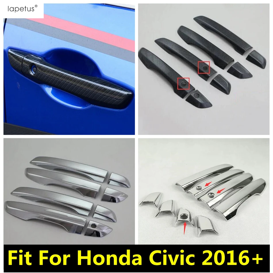 Car Side Door Handle Decoration Protect Cover Trim For Honda Civic 2016-2020 ABS Chrome / Carbon Fiber Accessories Exterior Kit
Car Side Door Handle Decoration Protect Cover Trim For Honda Civic 2016-2020 ABS Chrome / Carbon Fiber Accessories Exterior Kit