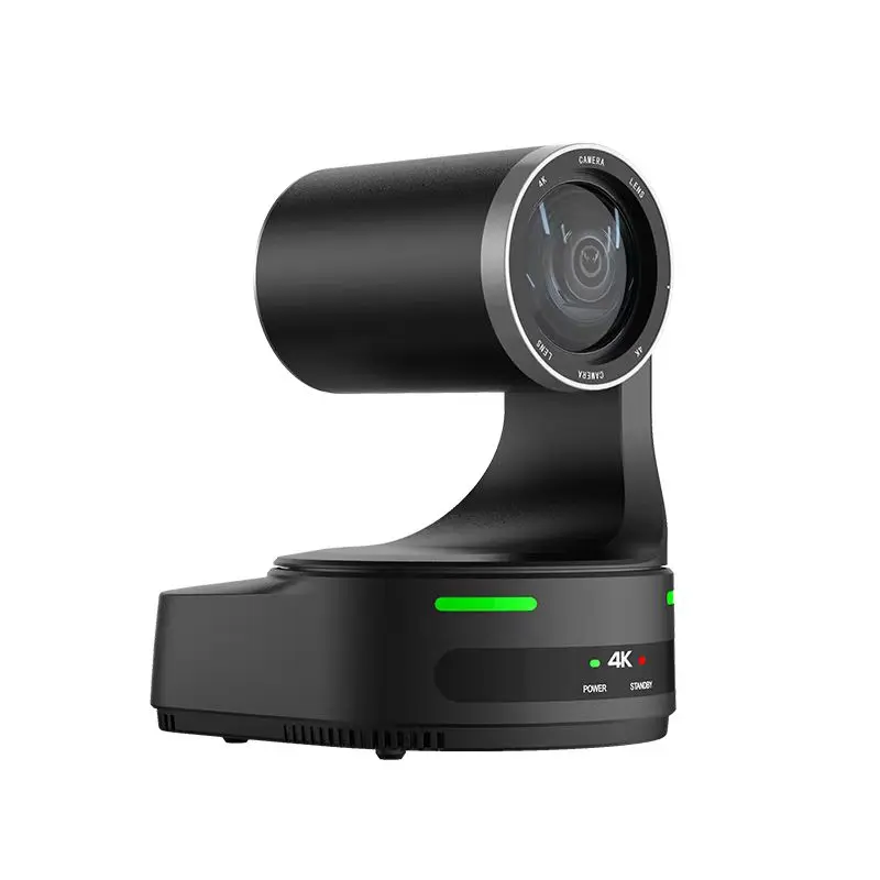 New 4K60 Conference PTZ Camera 12X 20X Optical Zoom with IP/USB3.0/HDMI/SDI/RS232/RS485 for IP Live Streaming Video Conference
New 4K60 Conference PTZ Camera 12X 20X Optical Zoom with IP/USB3.0/HDMI/SDI/RS232/RS485 for IP Live Streaming Video Conference