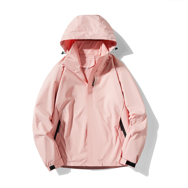 Early Spring Women's Pink Waterproof Windproof Jaet Spring Autumn Casual Men's Hooded Coat Youth ular Loose Fit KFGZ
Early Spring Women's Pink Waterproof Windproof Jaet Spring Autumn Casual Men's Hooded Coat Youth ular Loose Fit KFGZ