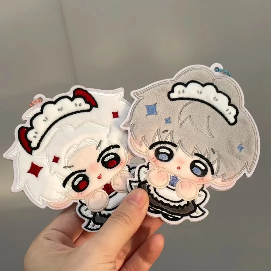 Anime Love and Deepspace Xavier Sylus Cosplay Cartoon Embroidery Pendant Accessory Keychain Ornament Keyring Ambitus Mascot Gift
Anime Love and Deepspace Xavier Sylus Cosplay Cartoon Embroidery Pendant Accessory Keychain Ornament Keyring Ambitus Mascot Gift