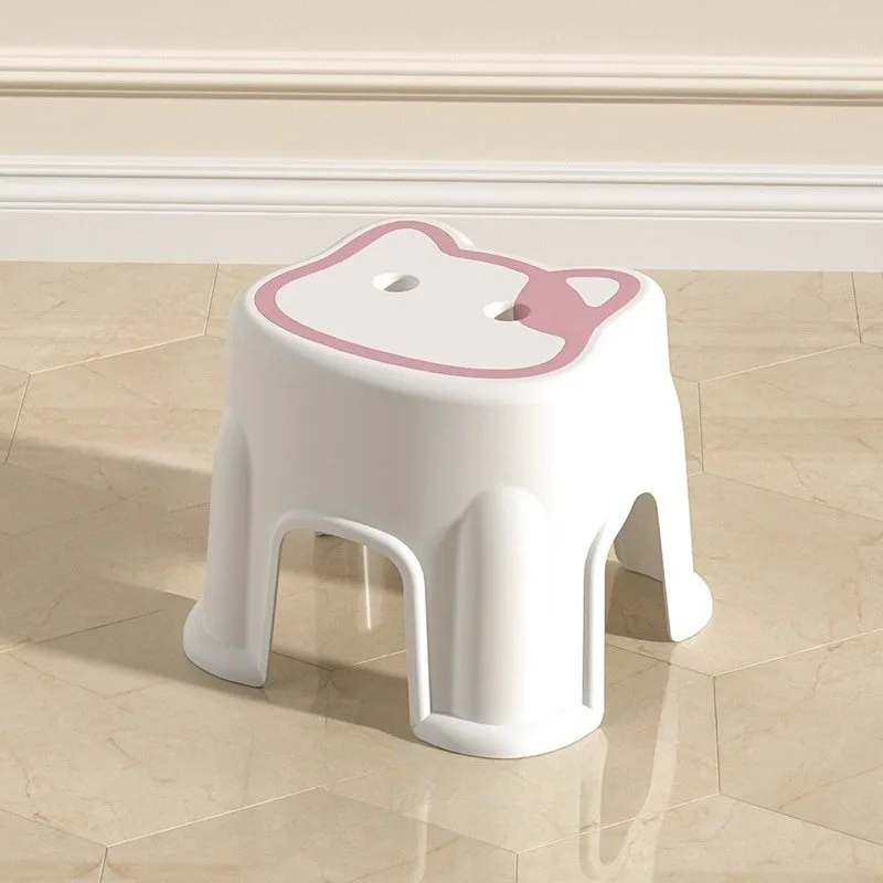 Милый маленький табурет из утолщенного пластика, нескользящий, для дома, штабелируемый, круглый, для туалета, бесшумный, мебель для ванной комнаты
Милый маленький табурет из утолщенного пластика, нескользящий, для дома, штабелируемый, круглый, для туалета, бесшумный, мебель для ванной комнаты
