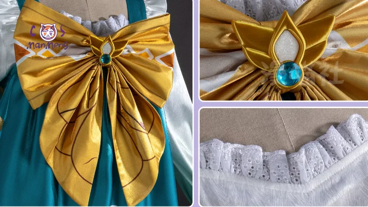 Firefly Honkai:Star Rail Cosplay Costume New High Quality Satin Dress Halloween Carnival Girl Sweet Lolita Uniform Headwear Prop
Firefly Honkai:Star Rail Cosplay Costume New High Quality Satin Dress Halloween Carnival Girl Sweet Lolita Uniform Headwear Prop