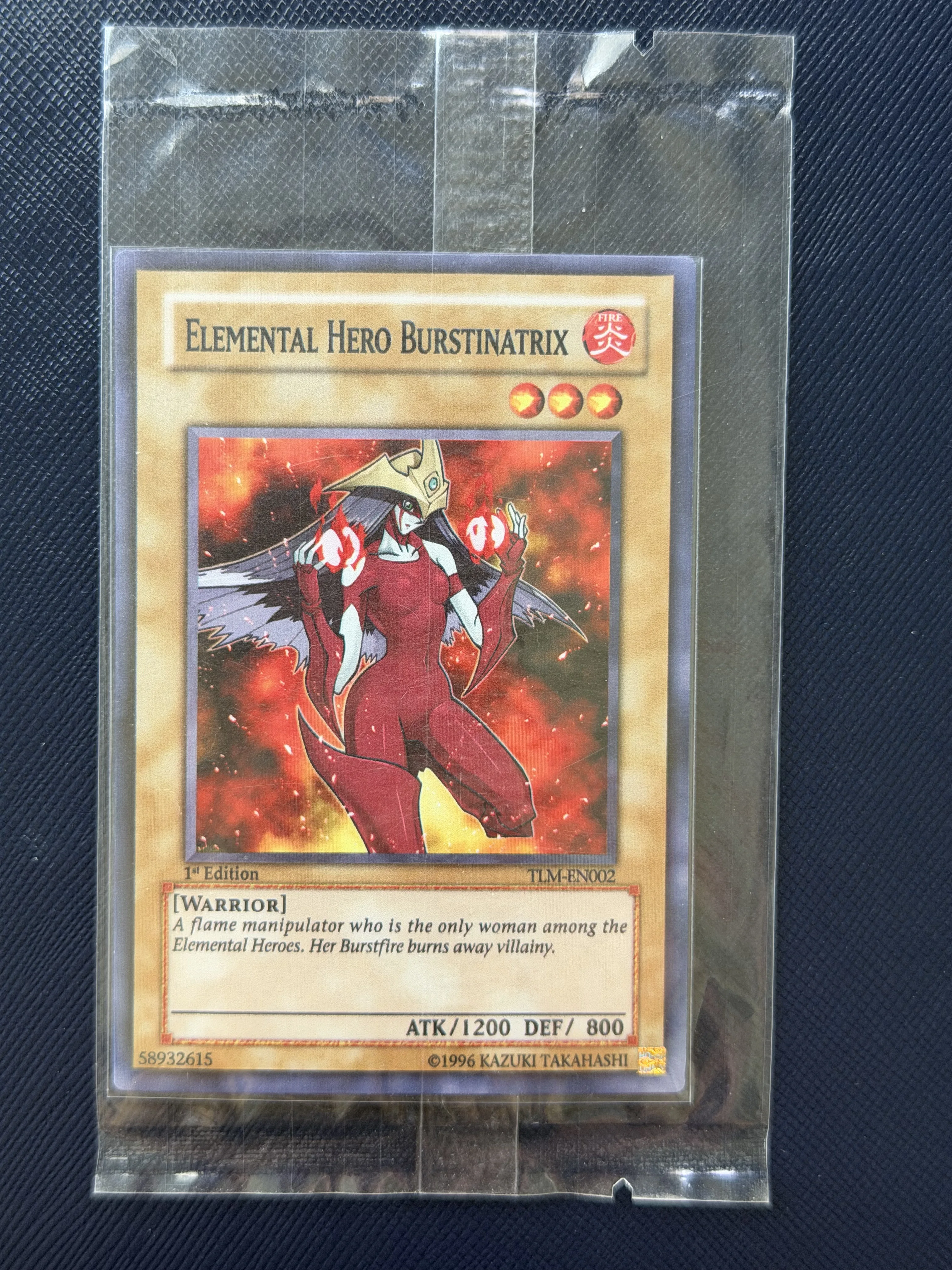 Yu-Gi-Oh! Elemental Hero Burstinatrix TLM-EN002 COMMON DIY Custom Collectible Trading Card (Not Original)
Yu-Gi-Oh! Elemental Hero Burstinatrix TLM-EN002 COMMON DIY Custom Collectible Trading Card (Not Original)
