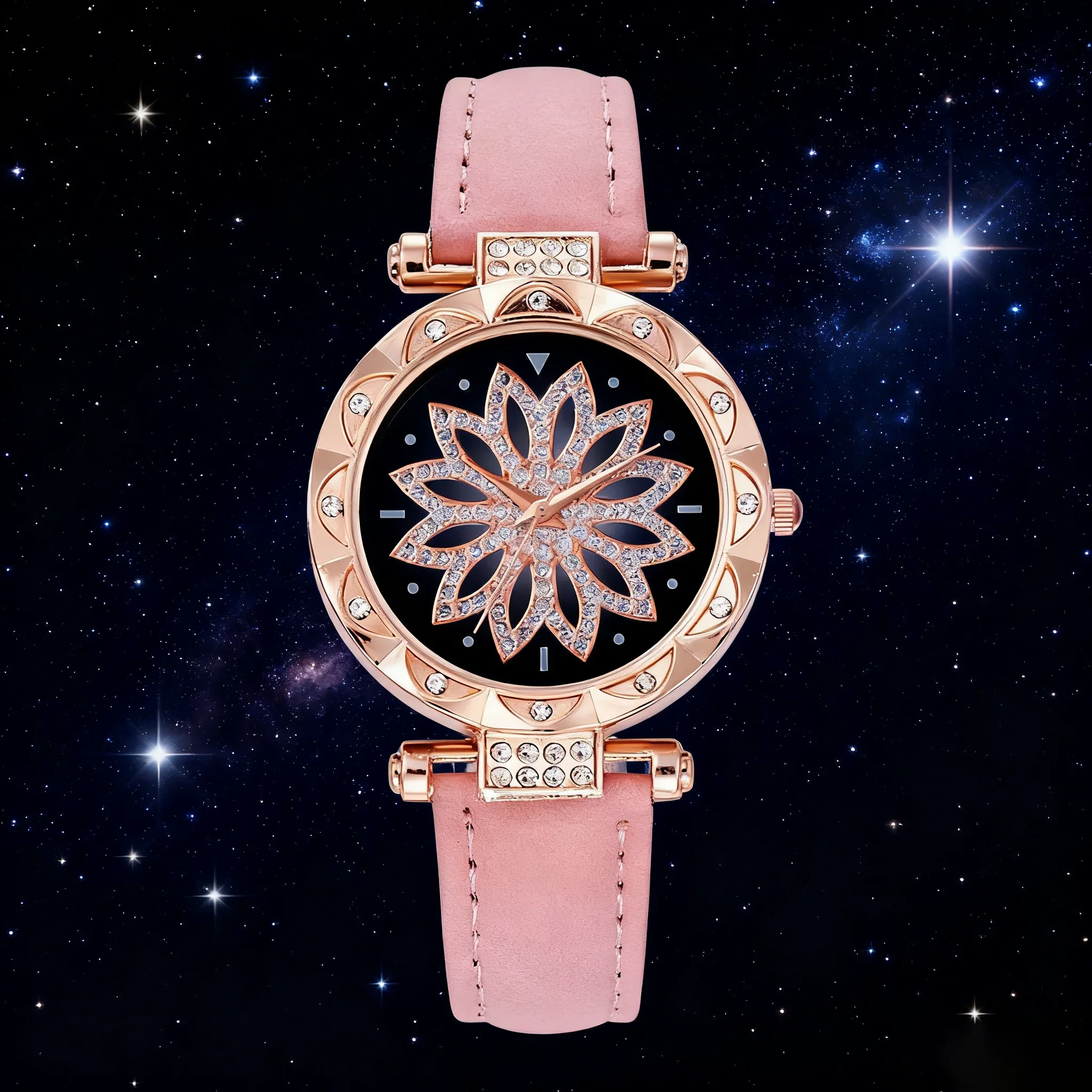 Fashion Trendy Light Luxury Diamond Set Flower Dial Leather Strap Women Quartz Watch Butterfly Jewelry 6 Piece Set for Thanksgiv
Fashion Trendy Light Luxury Diamond Set Flower Dial Leather Strap Women Quartz Watch Butterfly Jewelry 6 Piece Set for Thanksgiv