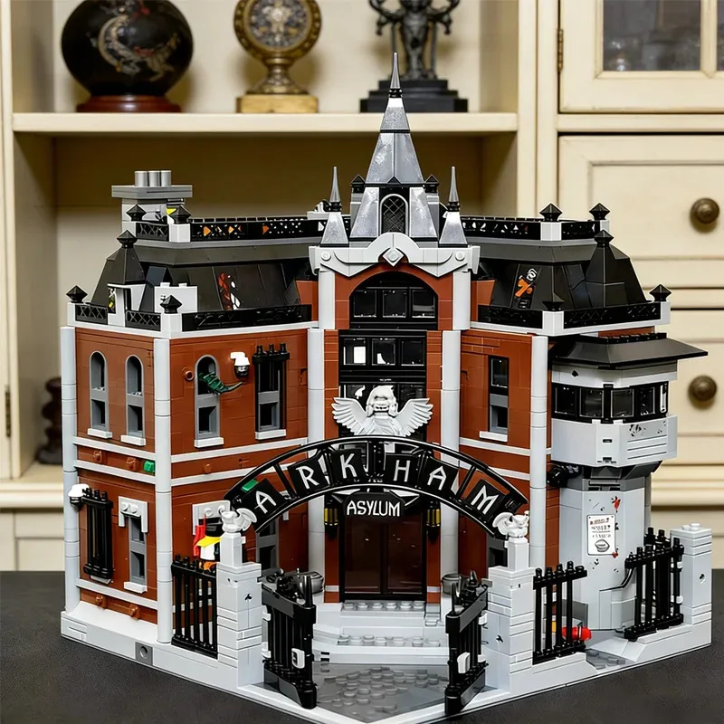 Arkham Asylum building model suitable as a birthday gift collection item or decorative piece for adults compatible 76300
Arkham Asylum building model suitable as a birthday gift collection item or decorative piece for adults compatible 76300