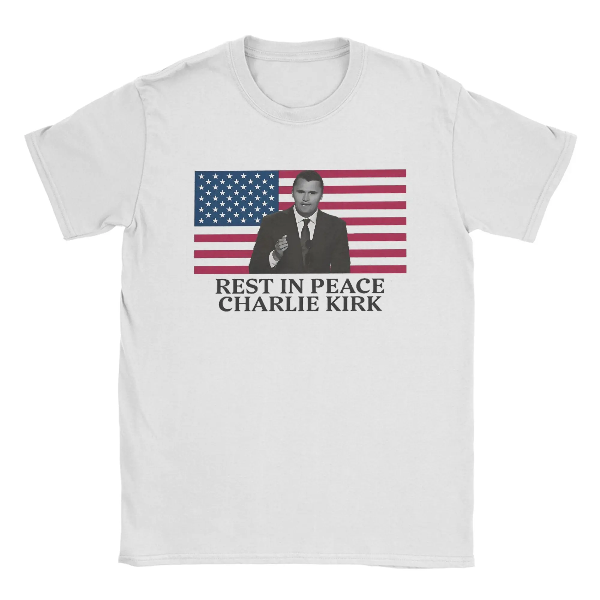 Футболка RIP Charlie Kirk United States of America, летние винтажные футболки, футболка в стиле хип-хоп из 100% хлопка для мужчин, топы с принтом
Футболка RIP Charlie Kirk United States of America, летние винтажные футболки, футболка в стиле хип-хоп из 100% хлопка для мужчин, топы с принтом