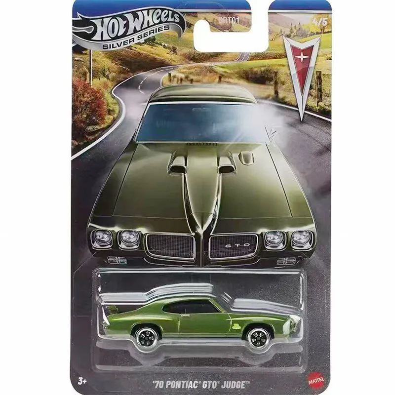Hot Wheels Car SILVER SERIES 70 Pontiac GTO Judge 1/64 Metal Die-cast Model Toy GRT01
Hot Wheels Car SILVER SERIES 70 Pontiac GTO Judge 1/64 Metal Die-cast Model Toy GRT01