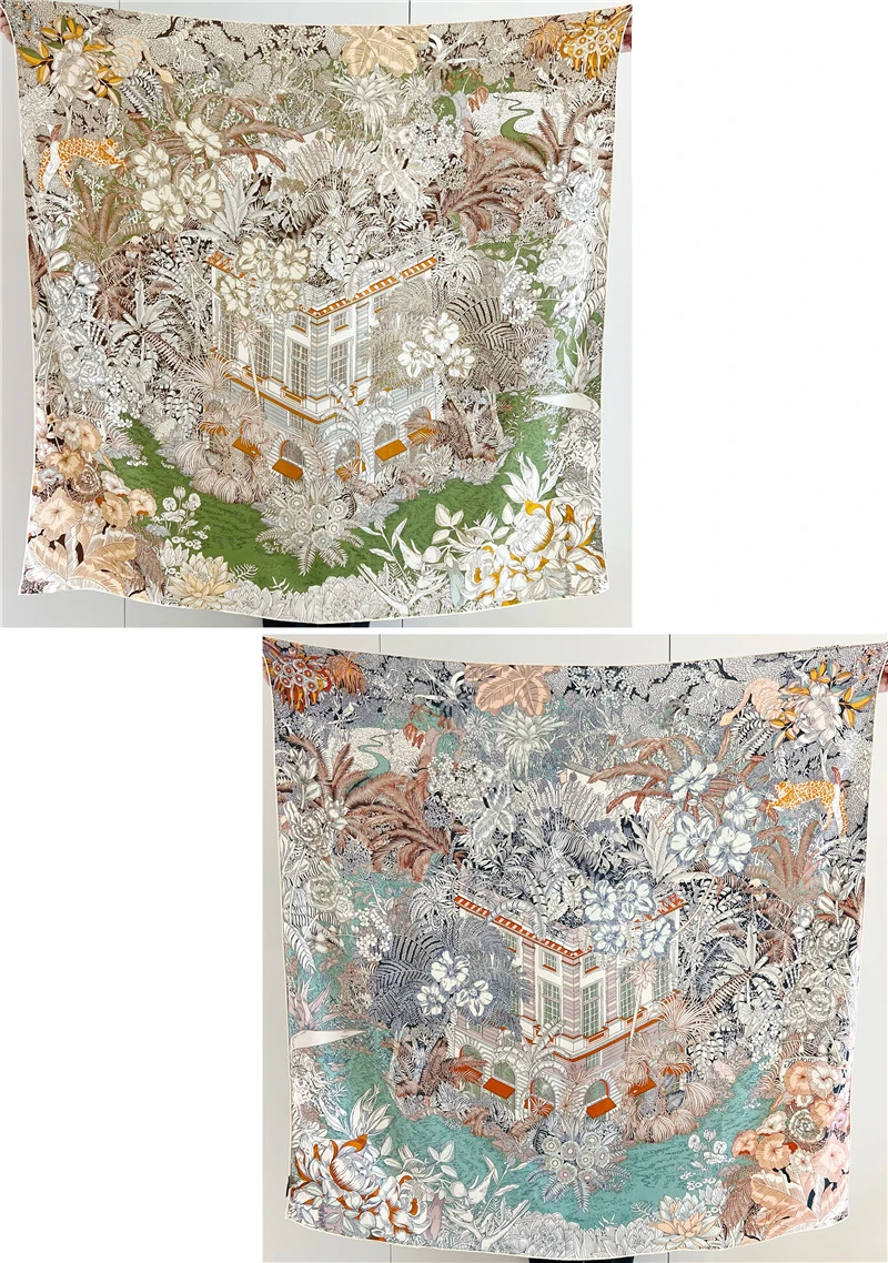 Designer Shawl 140cm Silk Scarf Double Faced Hand Rolled Scarf Women Head Neck Accessories Luxury écharpe Cachemire
Designer Shawl 140cm Silk Scarf Double Faced Hand Rolled Scarf Women Head Neck Accessories Luxury écharpe Cachemire