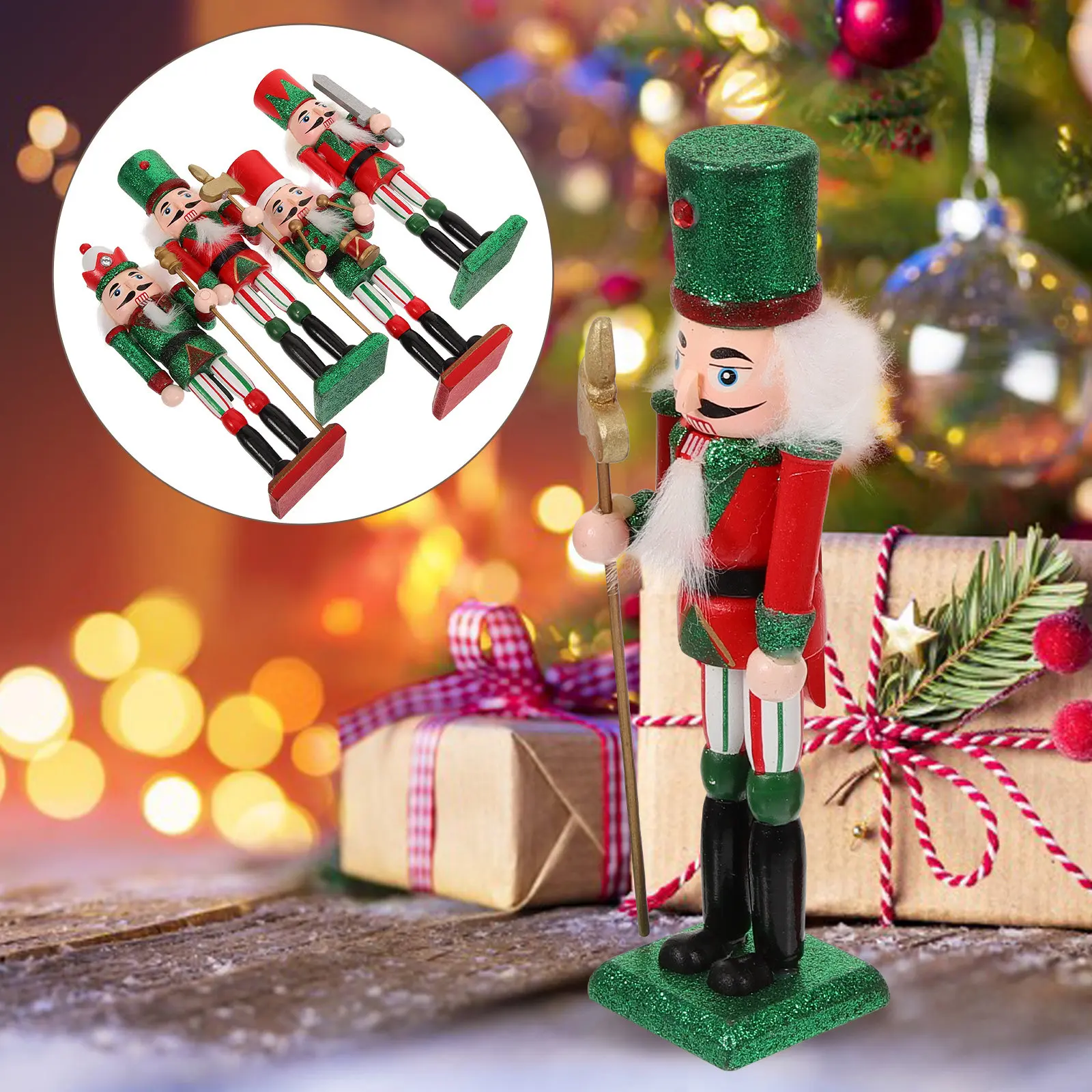 Nutcracker Ornament Home Decor Figurine Miniatures Ornaments Hanging Crafts Decoration Decorations
Nutcracker Ornament Home Decor Figurine Miniatures Ornaments Hanging Crafts Decoration Decorations