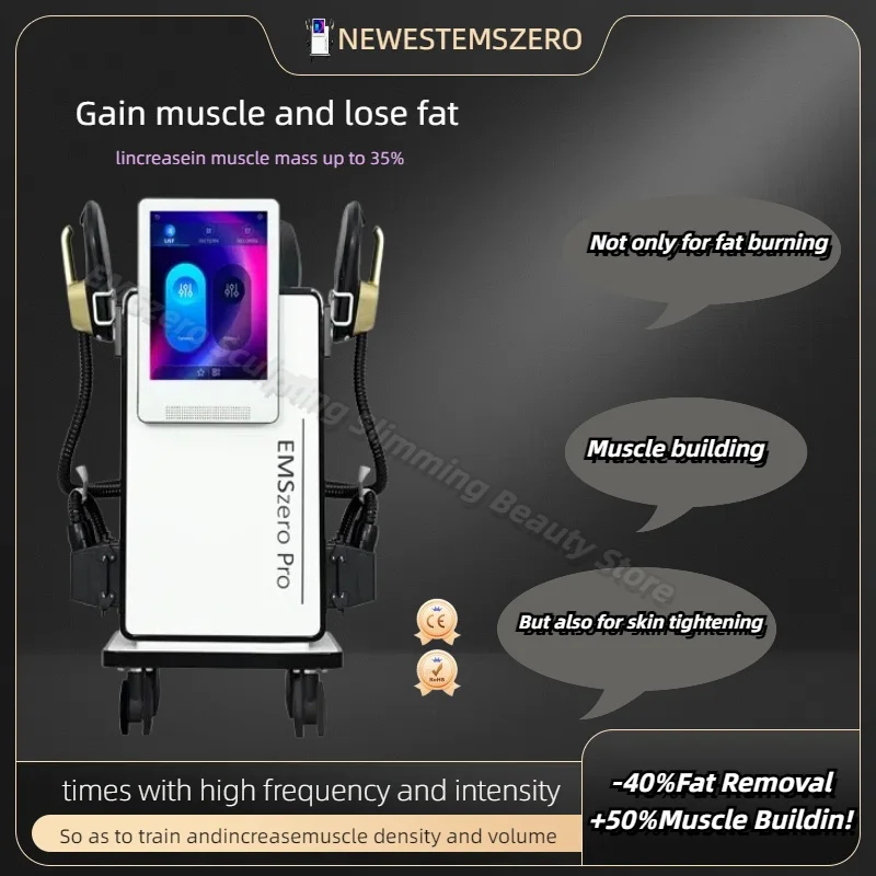 2025 Emszero Pro 6500w EMS Electromagnetic Machine Professional NEO Stimulate Portable Slimming Nova Rf Muscle
2025 Emszero Pro 6500w EMS Electromagnetic Machine Professional NEO Stimulate Portable Slimming Nova Rf Muscle