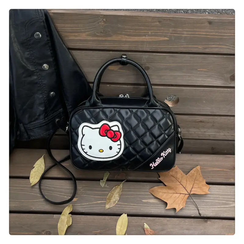 Kawaii Hellokitty Embroidered Rhombus Pillow Bag Large Capacity Versatile Stylish Crossbody Handbag for Daily Lady Use
Kawaii Hellokitty Embroidered Rhombus Pillow Bag Large Capacity Versatile Stylish Crossbody Handbag for Daily Lady Use