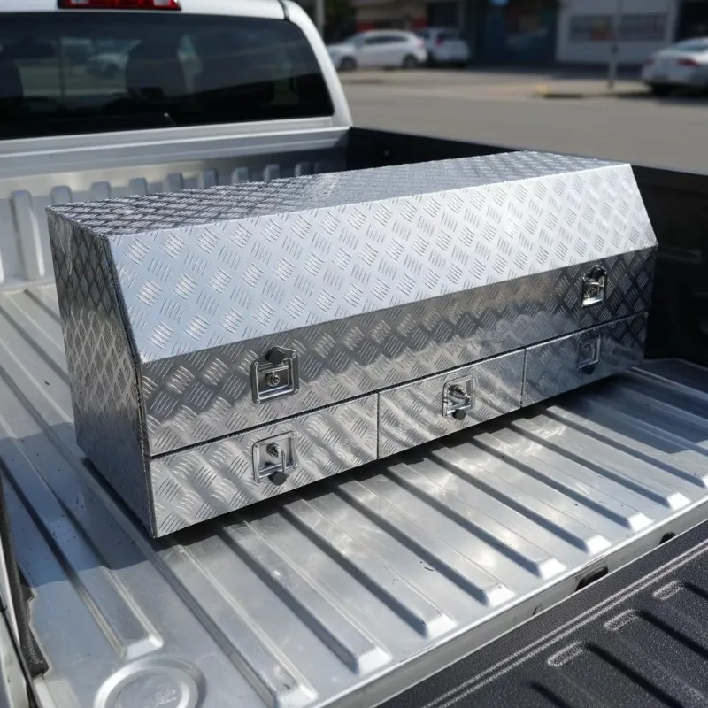 Suitable for Pickup Truck, RV Patterned Aluminum Panel Storable Tool Box
Suitable for Pickup Truck, RV Patterned Aluminum Panel Storable Tool Box