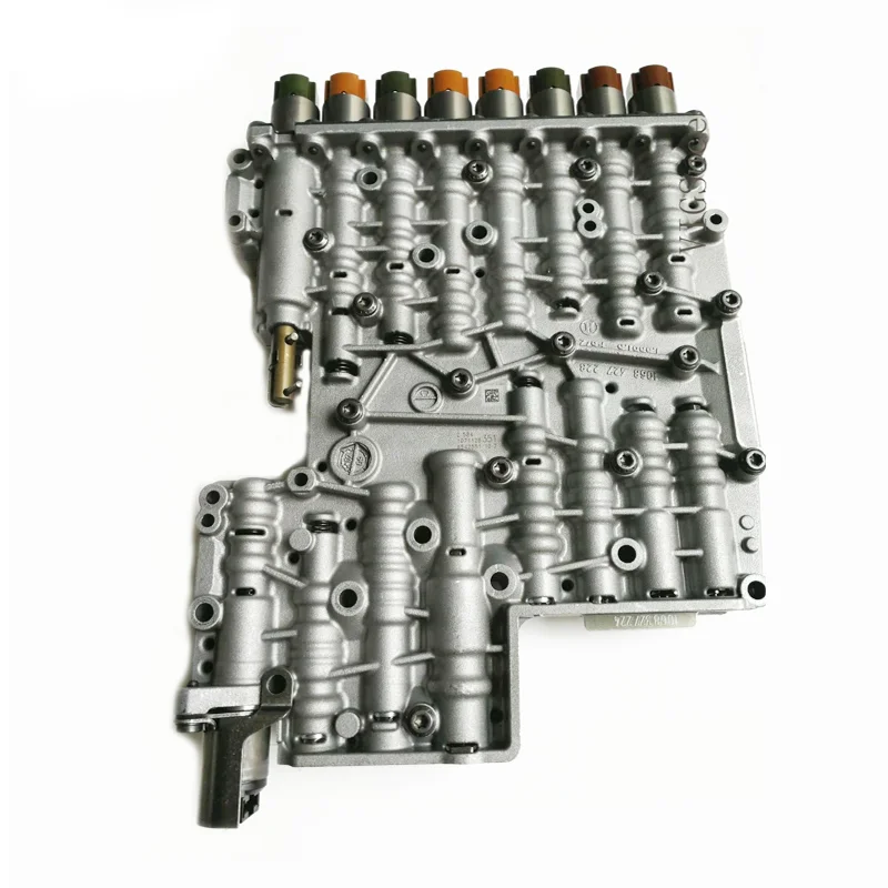 Remanufactured Transmission Valve Body 9 Solenoids Plate Number A065 B065 Compatible 6HP21 6HP28
Remanufactured Transmission Valve Body 9 Solenoids Plate Number A065 B065 Compatible 6HP21 6HP28