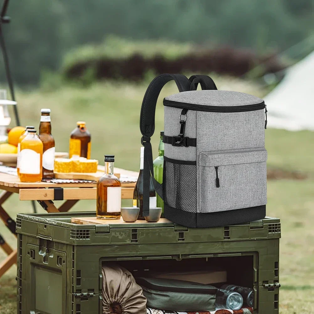 17L Lunch Backpack Large Capacity Insulated Cooler Bag Cool Warm Insulated Backpack for Camping Hiking Picnic
17L Lunch Backpack Large Capacity Insulated Cooler Bag Cool Warm Insulated Backpack for Camping Hiking Picnic