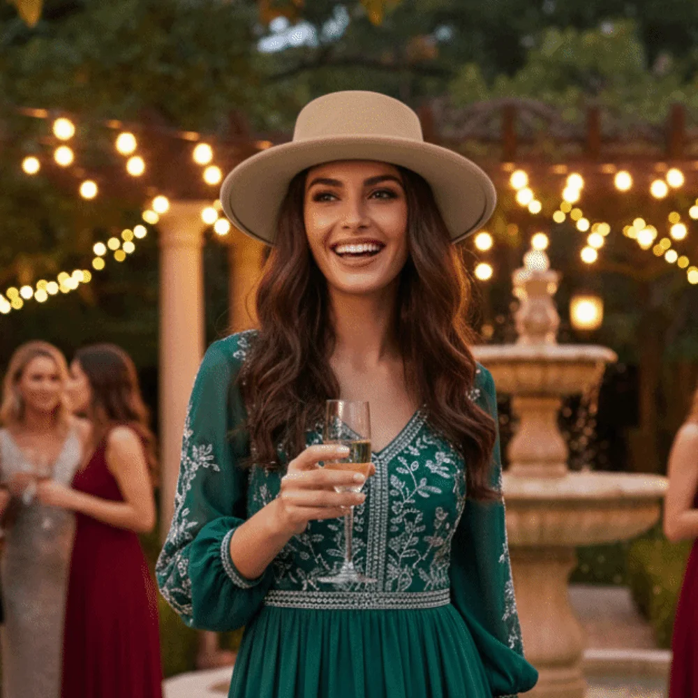 All-match Elegant Woolen Flat Top Hat Belt Buckle Wide Brim Felt Hat British Style Solid Color Women Jazz Hat Autumn
All-match Elegant Woolen Flat Top Hat Belt Buckle Wide Brim Felt Hat British Style Solid Color Women Jazz Hat Autumn