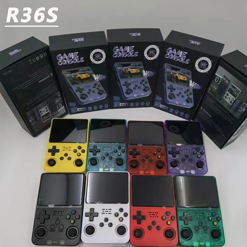FLLAPT R36S Retro Handheld Video Game Console Linux System 3.5 Inch IPS Screen Portable Pocket Video Player 128GB 64GB Game
FLLAPT R36S Retro Handheld Video Game Console Linux System 3.5 Inch IPS Screen Portable Pocket Video Player 128GB 64GB Game