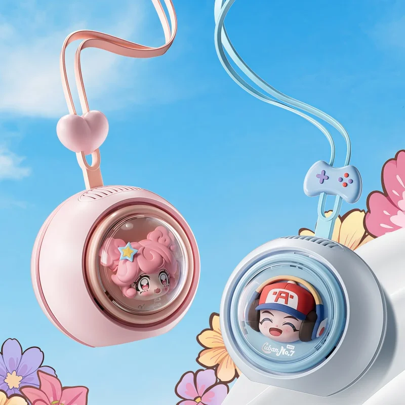 Supritzee Hanging Neck Fan Honor Of Kings Collab Game Peripherals Luban No 7 Xiao Qiao Portable Rechargeable For Outdoor Travel
Supritzee Hanging Neck Fan Honor Of Kings Collab Game Peripherals Luban No 7 Xiao Qiao Portable Rechargeable For Outdoor Travel