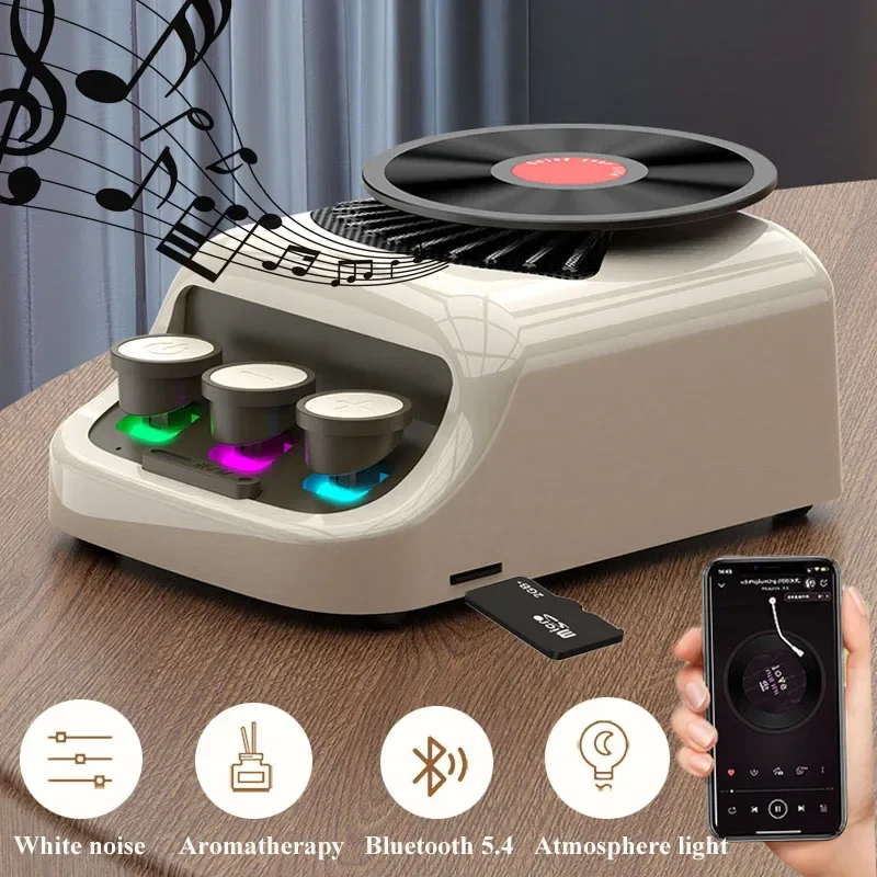 Мини-винтажный Bluetooth-динамик с белым шумом, музыкальная шкатулка для сна с атмосферным светом, машина для ароматерапии, TF-карта, воспроизведение музыки MP3
Мини-винтажный Bluetooth-динамик с белым шумом, музыкальная шкатулка для сна с атмосферным светом, машина для ароматерапии, TF-карта, воспроизведение музыки MP3