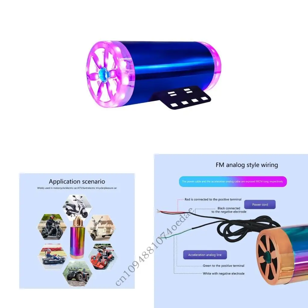 Waterproof Double Speaker System High Performances for Motorbike & Electric Bike
Waterproof Double Speaker System High Performances for Motorbike & Electric Bike