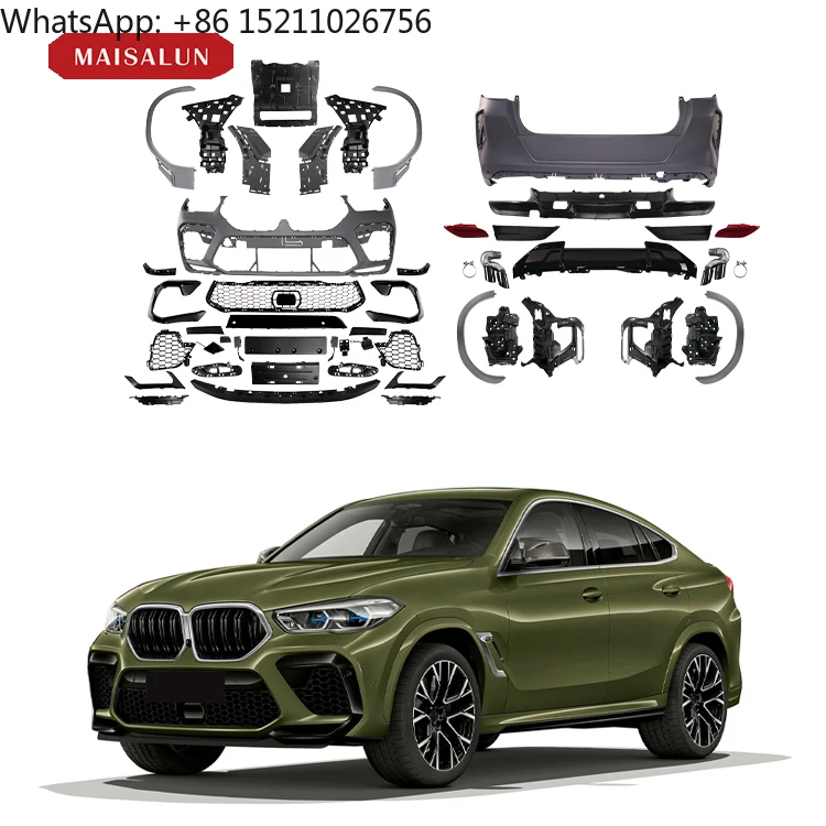 Лидер продаж, высокое качество для X6 G06, обновление комплекта кузова, в комплект входит спойлер переднего/заднего бампера, диффузор, 100% подходит для нового станка 6,
Лидер продаж, высокое качество для X6 G06, обновление комплекта кузова, в комплект входит спойлер переднего/заднего бампера, диффузор, 100% подходит для нового станка 6,