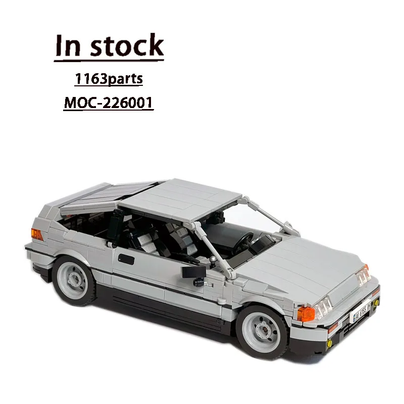 MOC-226001 New CR-X Supercar Racing Building Blocks Model 1163 Parts MOC Creative Boy Kids Birthday Building Blocks Toy Gift
MOC-226001 New CR-X Supercar Racing Building Blocks Model 1163 Parts MOC Creative Boy Kids Birthday Building Blocks Toy Gift