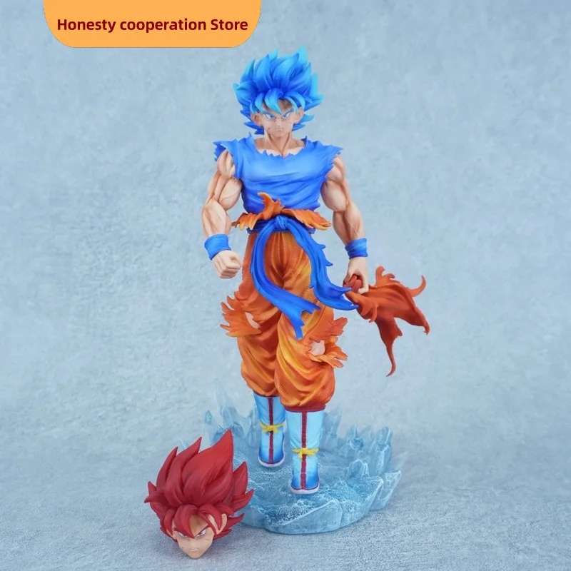 Dragon Ball Z Figurine Desktop Decoration Statue JG Factory Model GK Collectible Super Blue Goku Dual-Head Sculpture Anime Toy
Dragon Ball Z Figurine Desktop Decoration Statue JG Factory Model GK Collectible Super Blue Goku Dual-Head Sculpture Anime Toy