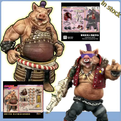 In Stock Rave Toys RAV002 1/12 Cyberpunk Jacket Character Accessories Pack DIY Parts for 6" Action Figure Collectible Desk Gifts