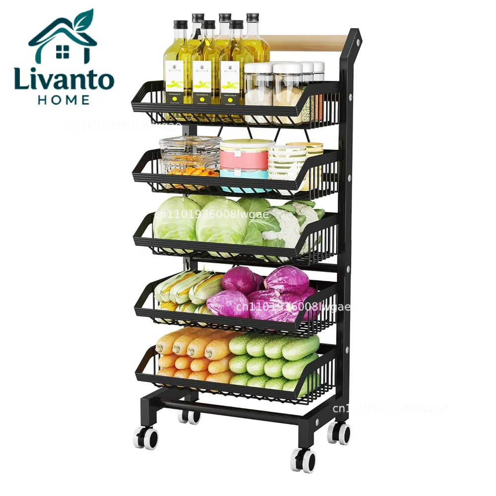 Foldable Carbon Steel Storage Trolley on Wheels Wire Basket Vegetable RackTiered Fruit Bowl, Kitchen Storage Cart
Foldable Carbon Steel Storage Trolley on Wheels Wire Basket Vegetable RackTiered Fruit Bowl, Kitchen Storage Cart