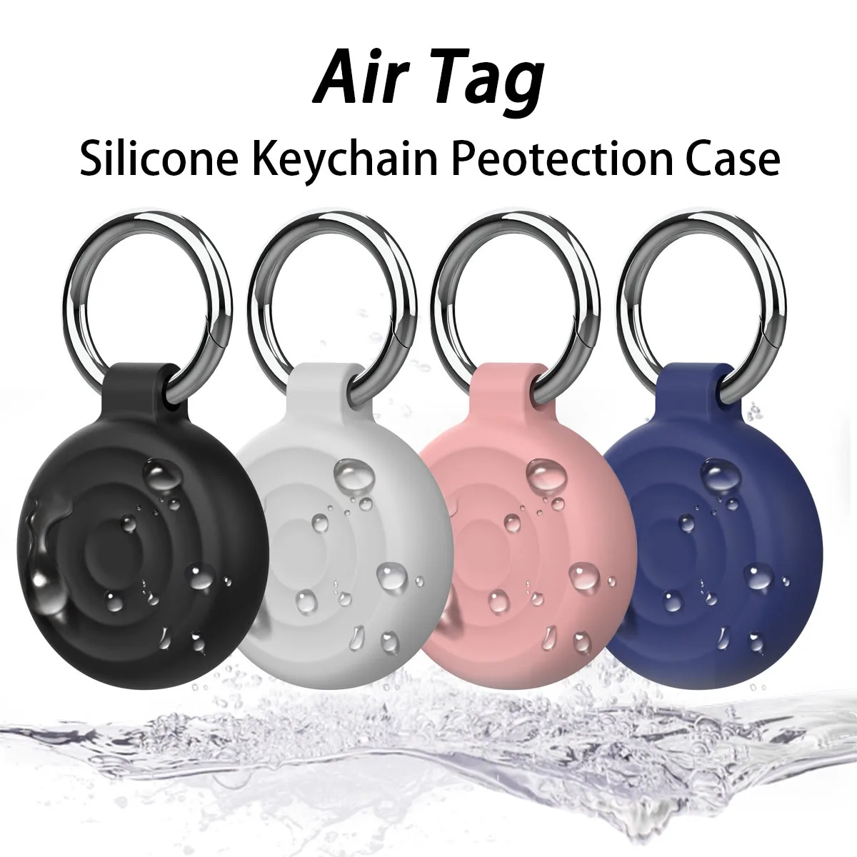 Силиконовый брелок для Apple Airtags, локатор, защитный чехол для держателя Air Tag, трекер, волнистая текстура, аксессуары, чехол для ключей
Силиконовый брелок для Apple Airtags, локатор, защитный чехол для держателя Air Tag, трекер, волнистая текстура, аксессуары, чехол для ключей
