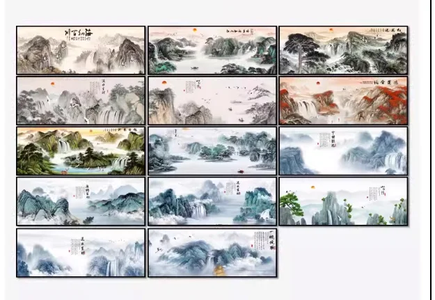 Chinese Style Landscape Print Art Canvas Poster, for Living Room Decor, Home Wall Picture
Chinese Style Landscape Print Art Canvas Poster, for Living Room Decor, Home Wall Picture