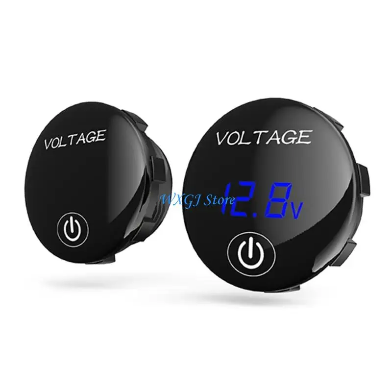 37JE Universal Automotive DC12V 24V Voltmeter Gauge Meter with Touch Control Switches For Trucks Motorcycles
37JE Universal Automotive DC12V 24V Voltmeter Gauge Meter with Touch Control Switches For Trucks Motorcycles