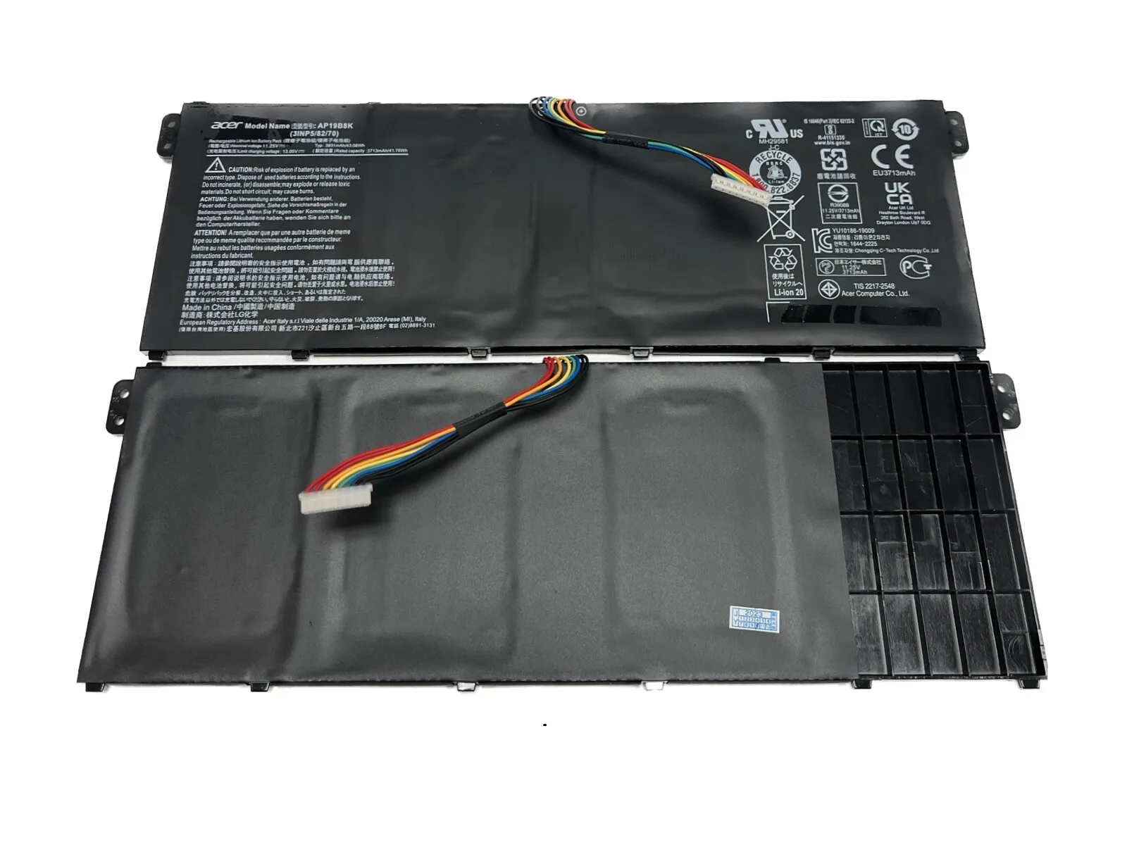 Новый аккумулятор AP19B8K для Acer Aspire 5 A514-53 Extensa 15 EX215-54 EX215-54G AP19B5K
Новый аккумулятор AP19B8K для Acer Aspire 5 A514-53 Extensa 15 EX215-54 EX215-54G AP19B5K