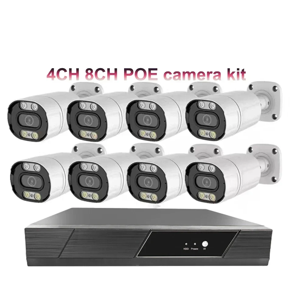 Rscamtom 4CH 8CH CCTV UHD 8MP Outdoor Poe Camera Kit Motion Detection IP Camera Night Vision Poe Cctv Camera System
Rscamtom 4CH 8CH CCTV UHD 8MP Outdoor Poe Camera Kit Motion Detection IP Camera Night Vision Poe Cctv Camera System