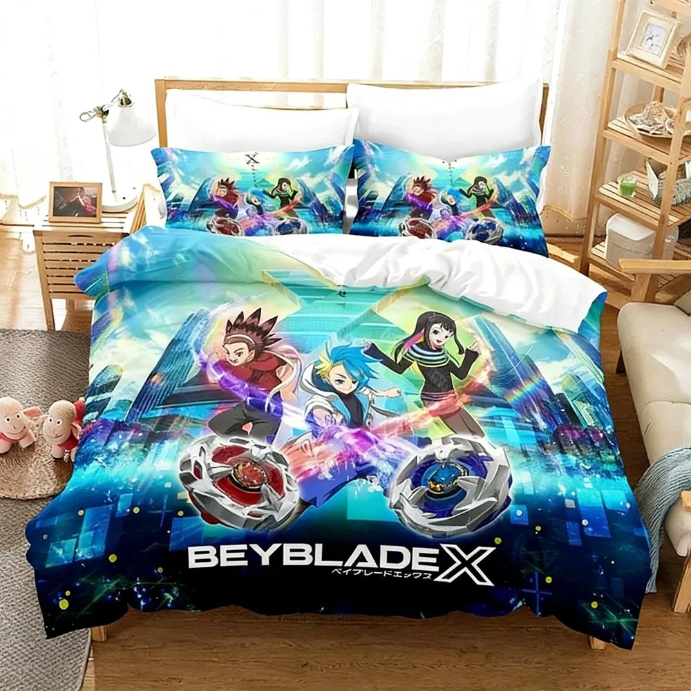 Anime Beyblade Burst Bedding Set Duvet Cover Bedroom Comforter Covers Single Twin King Size Quilt Cover Home Textile
Anime Beyblade Burst Bedding Set Duvet Cover Bedroom Comforter Covers Single Twin King Size Quilt Cover Home Textile