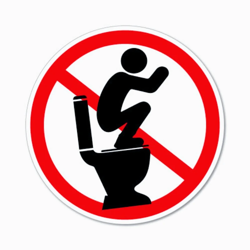 Car decoration decals Do Not Stand On Toilet Seat Sticker Decal Safety Sign Car Vinyl 15cm PVC KK
Car decoration decals Do Not Stand On Toilet Seat Sticker Decal Safety Sign Car Vinyl 15cm PVC KK