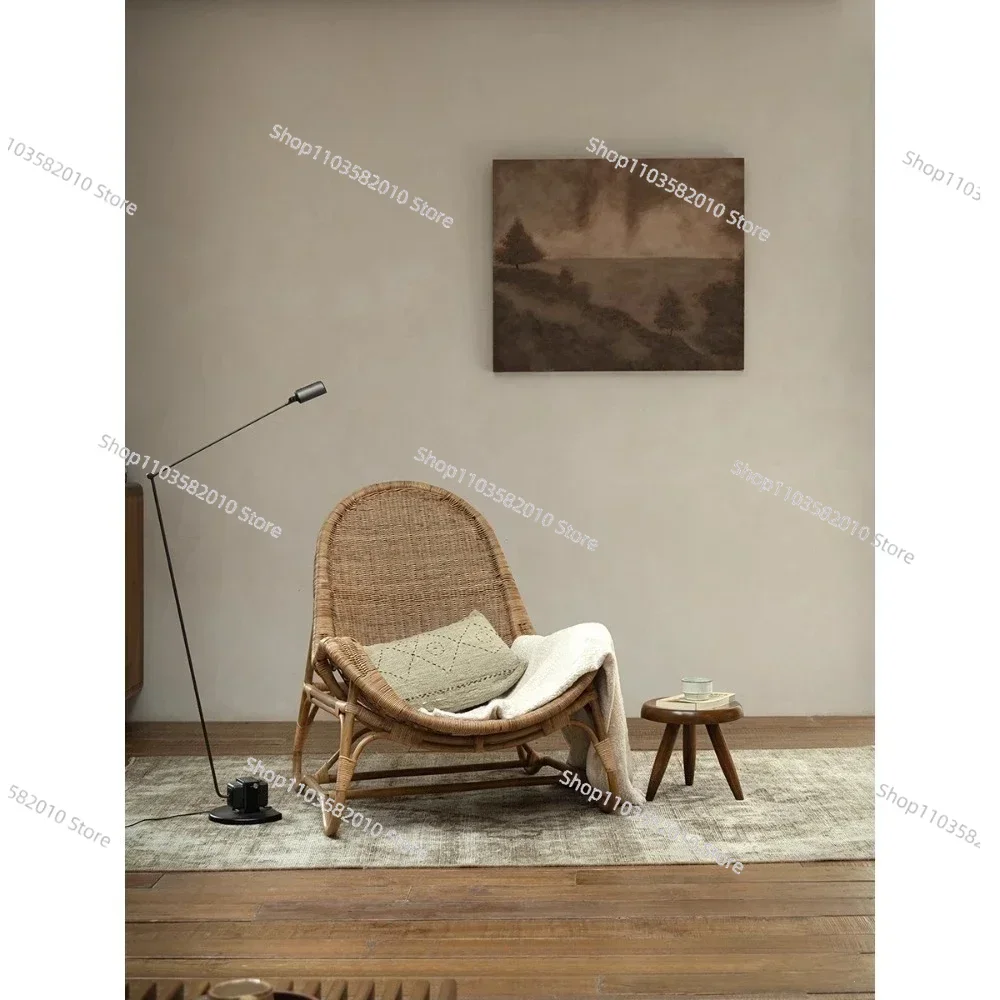 Cross-border South East Asia Rattan Art\ Japanese-style Wabi Sabi Retro Style Natural Rattan Sofa Casual Designer Single Chair
Cross-border South East Asia Rattan Art\ Japanese-style Wabi Sabi Retro Style Natural Rattan Sofa Casual Designer Single Chair