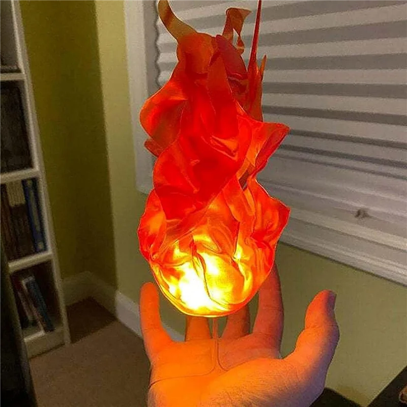 ABPQ-2X Halloween Floating Fireball Prop Flame Lamp Prop Artificial Fake Fire Floating Props No Flame For Home Halloween
ABPQ-2X Halloween Floating Fireball Prop Flame Lamp Prop Artificial Fake Fire Floating Props No Flame For Home Halloween