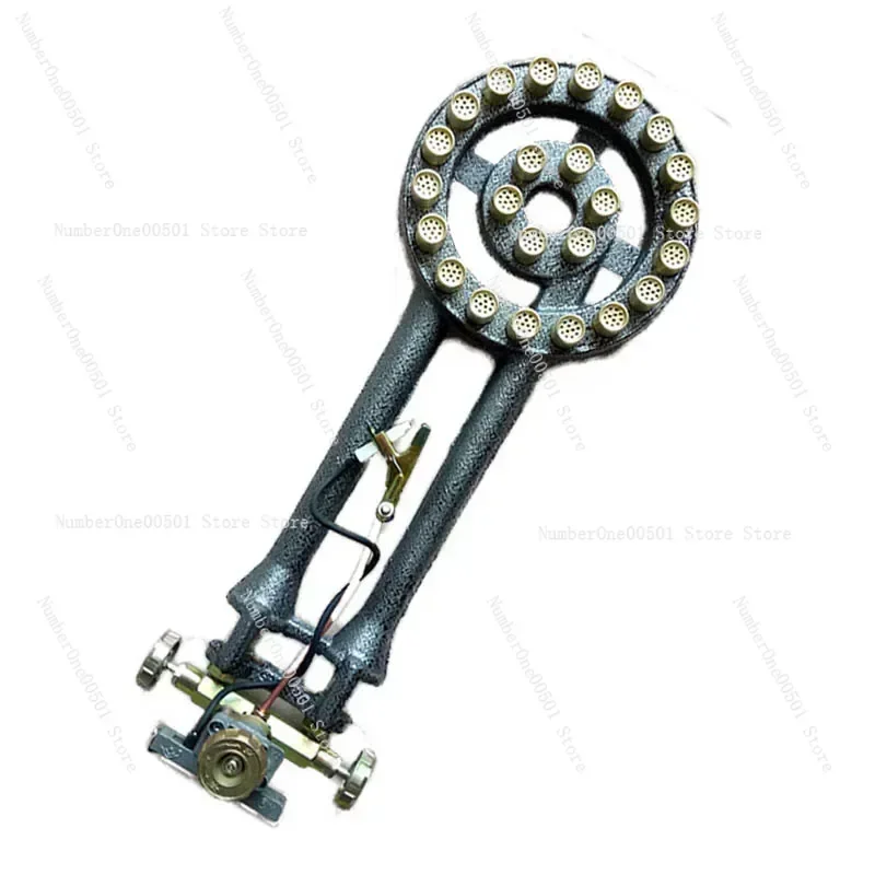 Cast Iron Gas Stove Single Burner for Commercial Hotel Liquefied Gas Electronic Ignition High-pressure Burner Stove Parts
Cast Iron Gas Stove Single Burner for Commercial Hotel Liquefied Gas Electronic Ignition High-pressure Burner Stove Parts