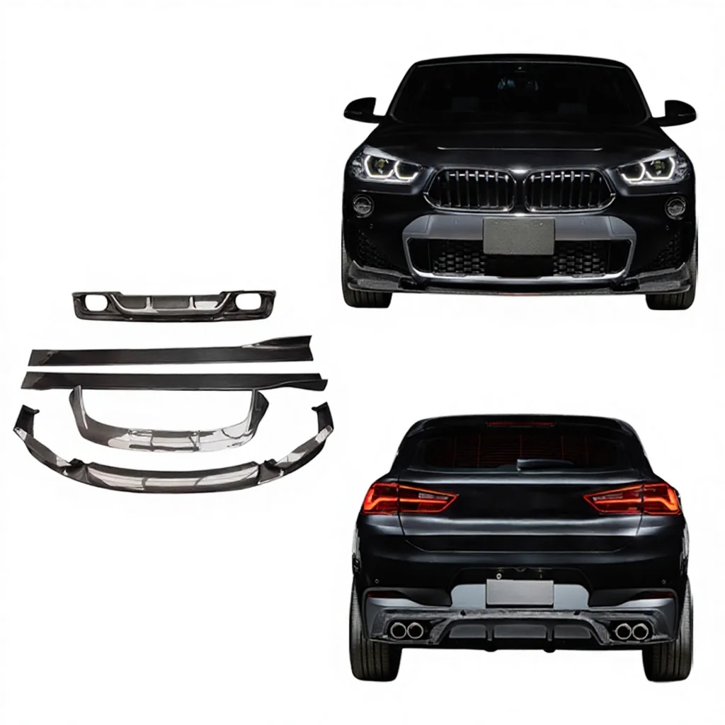 Exterior Tuning 3D Style Aero Styling Kit Conversion Body Kit for BMW X2 Carbon Fiber Car Auto Part
Exterior Tuning 3D Style Aero Styling Kit Conversion Body Kit for BMW X2 Carbon Fiber Car Auto Part