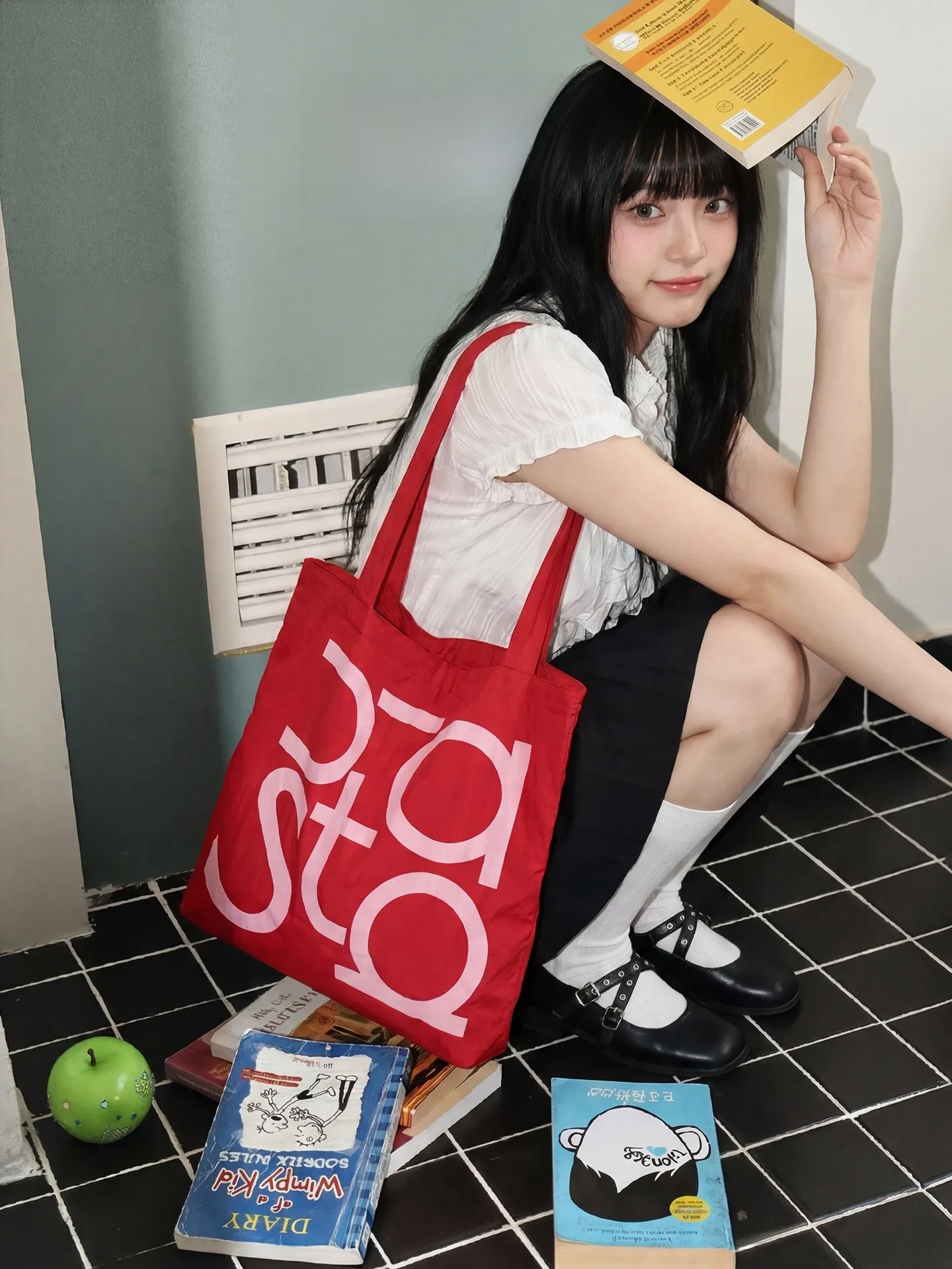 Large Capacity Canvas Tote Bag Korean Style Commuter Women's Bag Orange Girl Underarm Bag Double Straps Soft Nylon Handle
Large Capacity Canvas Tote Bag Korean Style Commuter Women's Bag Orange Girl Underarm Bag Double Straps Soft Nylon Handle